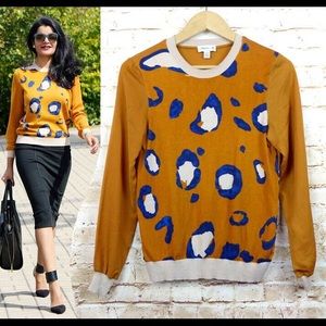 🤎 new Phillip Lim Target Leopard Crewneck Sweater Top XS